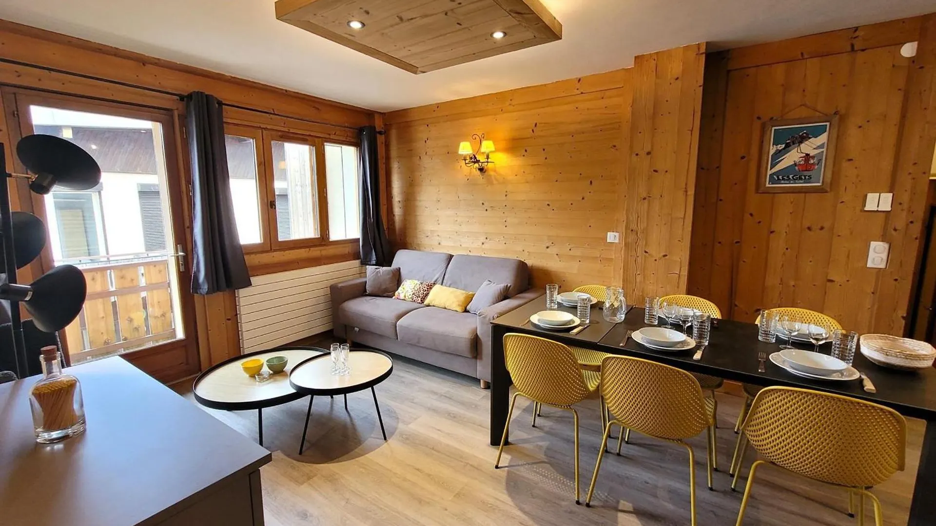 Appartement Lumineux 6 Pers, Balcon, Au Coeur Des Gets, Proche Pistes Et Commerces - Fr-1-598-76 Les Gets