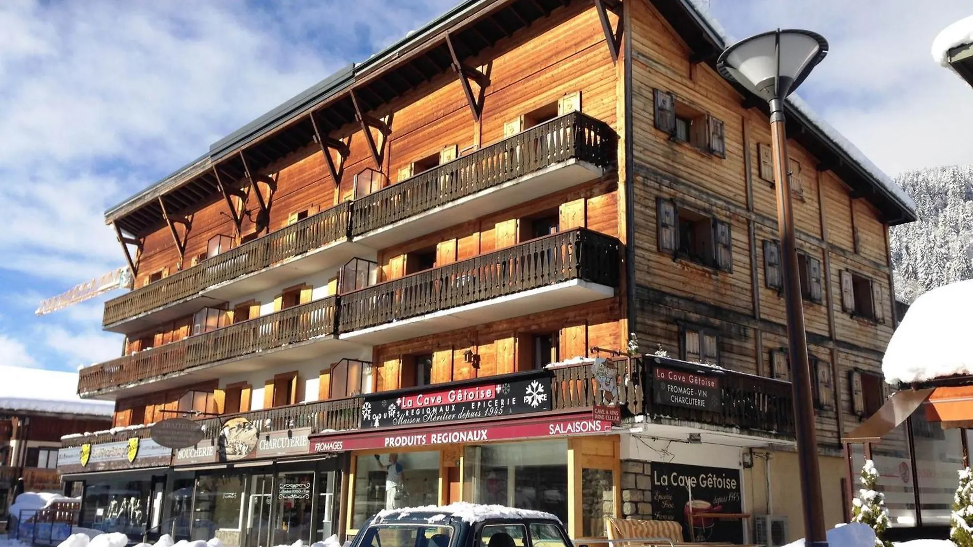 Appartement Lumineux 6 Pers, Balcon, Au Coeur Des Gets, Proche Pistes Et Commerces - Fr-1-598-76 Les Gets 0*,  Frankrike